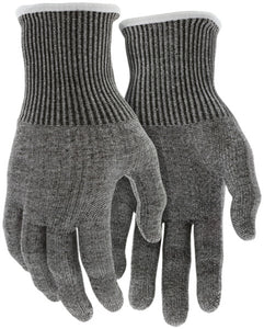 MCR Safety CutPro® - 13 Gauge Salt and Pepper HyperMax® HPPE Shell - Cut Resistant Work Gloves - Box of 12