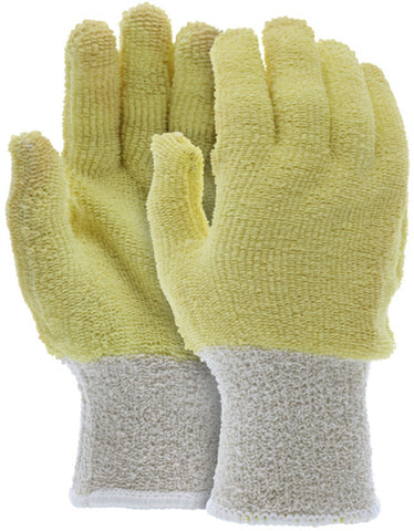 MCR DuPont™ Kevlar® Aramid /Cotton Shell - Terrycloth Work Gloves - 7 Gauge Regular Weight - Cotton Knit Wrist - Box of 12