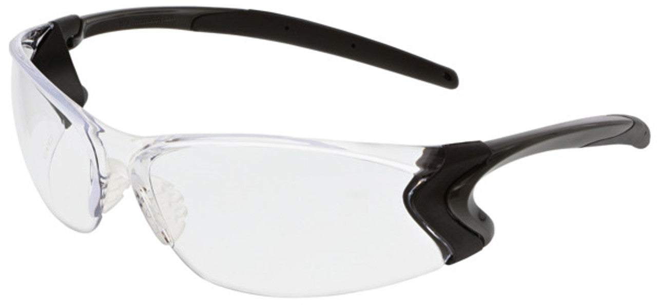 MCR BD1 Safety Glasses - Dielectric Safety Glasses with No Metal - Clear - MAX6 AF Coated Lens - Box of 12 Part# BD110PF