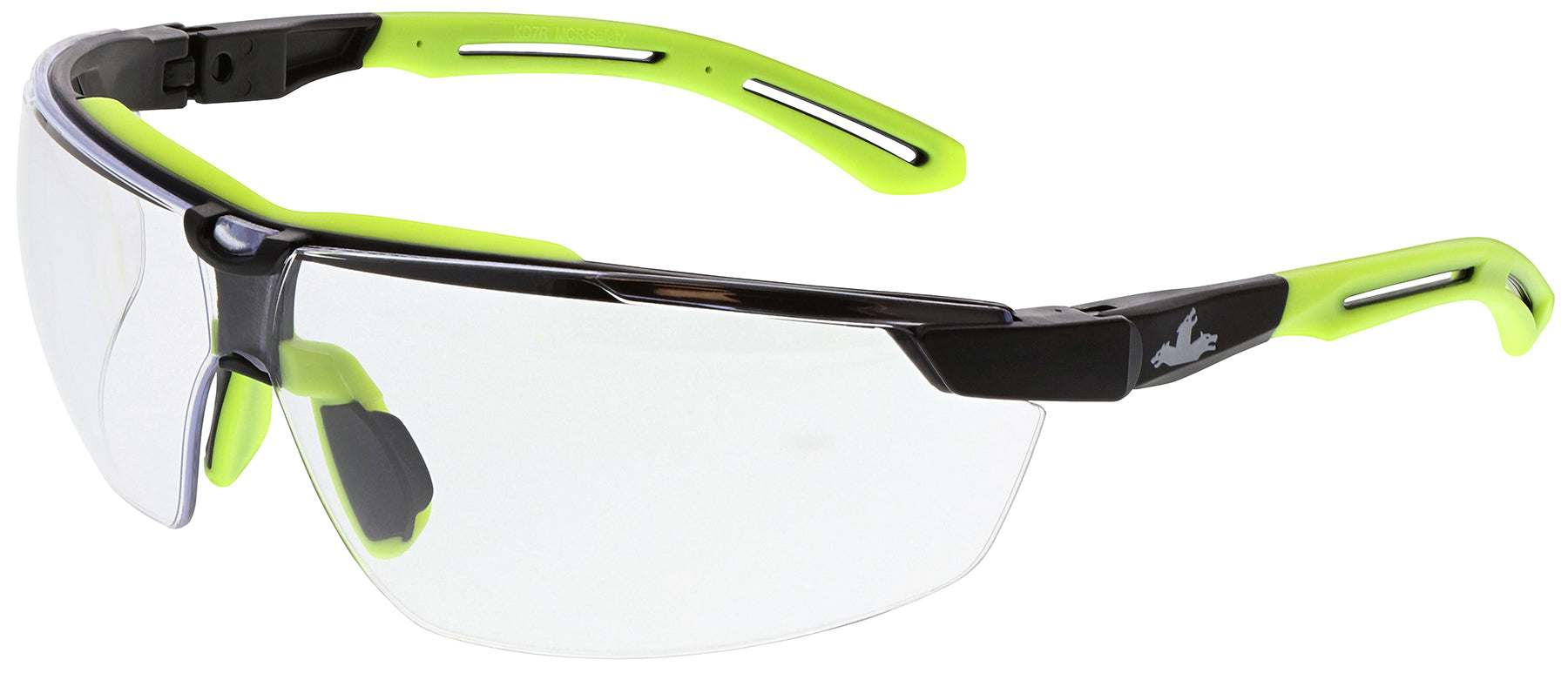 MCR Klondike® KD7R Series Half Frame Design - Clear Lens - UV-AF Anti-Fog Coating - Box of 12 - Part# KD7R10AF