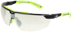 MCR Klondike® KD7R Series Half Frame Design - I/O Clear Mirror Lens - UV-AF Anti-Fog Coating - Box of 12 - Part# KD7R19AF