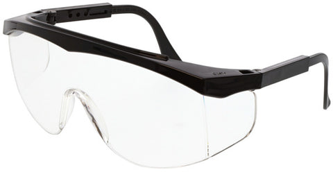 MCR SS1 Series Safety Glasses - Clear Lens - UV-AF Anti-Fog Coating - Box of 12 - Part# SS110AF