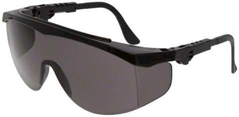 MCR TK1 Series Safety Glasses - Gray Lens - Duramass Hard Coating - Box of 12 - Part# TK112