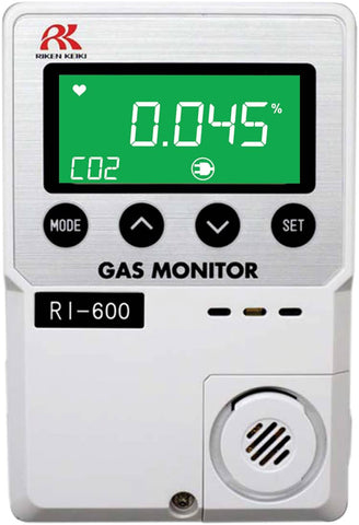 RKI RI-600 Indoor Stand Alone Carbon Dioxide Monitor - 115 VAC