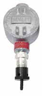 RKI S2 Remote Mount with Calibration Adapter / Splash Guard, Explosion Proof, OK for Class I, Division 1
