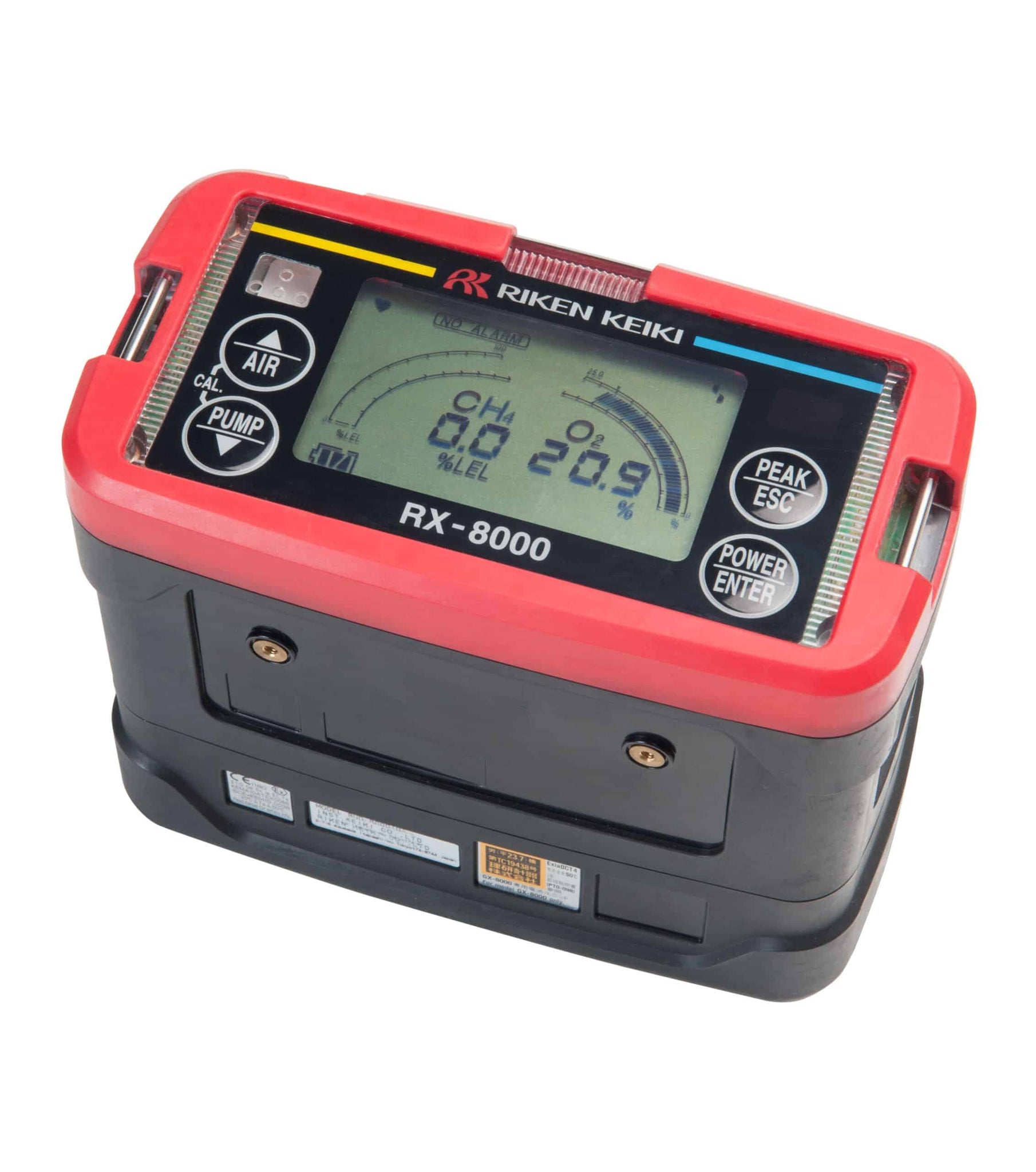 RKI RX-8000 Series Dual Gas IR for LEL/Volume HC & Oxygen