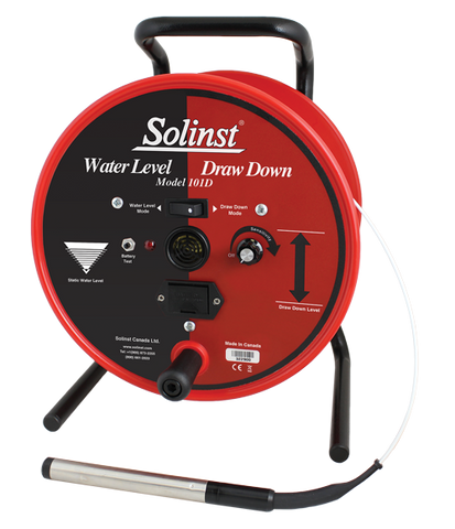 Solinst Model 101D Drawdown Water Level Meter (100FT IN STOCK)