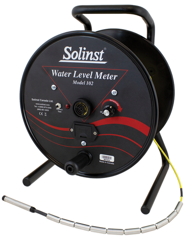 Solinst Model 102 Water Level Meter With P10 Probe (200 & 300 FT IN STOCK)
