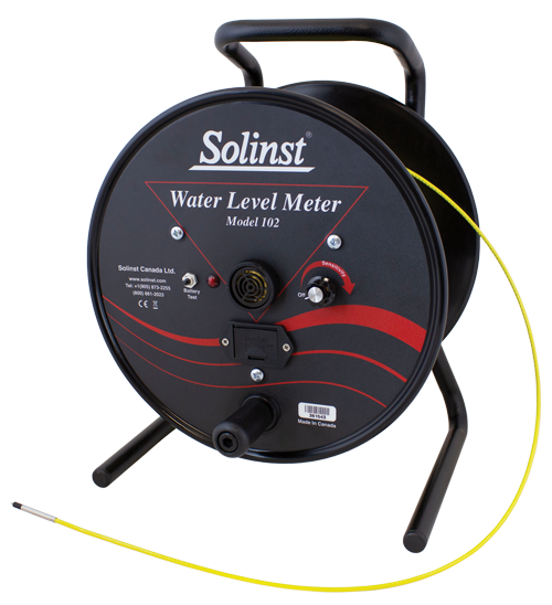 Solinst Model 102 Water Level Meter With P4 Probe (200 & 300 FT IN STOCK)