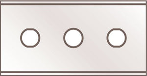 MARTOR INDUSTRIAL BLADE, STAINLESS (SQUARE ENDS)