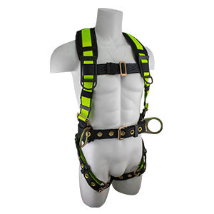 PRO Construction Harness w/ Fixed Back Pad & Dorsal Link FS170DL