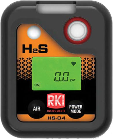 RKI HS-04 Single Gas H2S Monitor (IN STOCK)