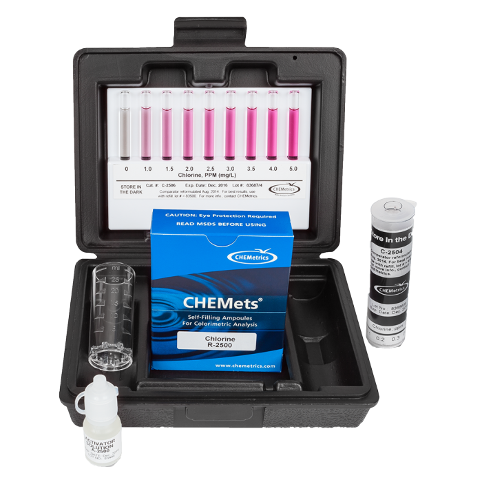 Chlorine DPD (Free & Total), DDPD (Free & Total) and DPD (Hypochlorite) Test Kits & Refills