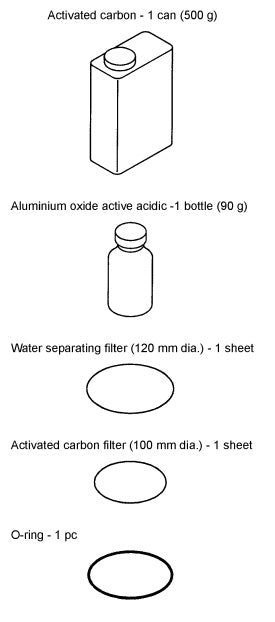 Horiba SR-305 Solvent Reclaimer Parts