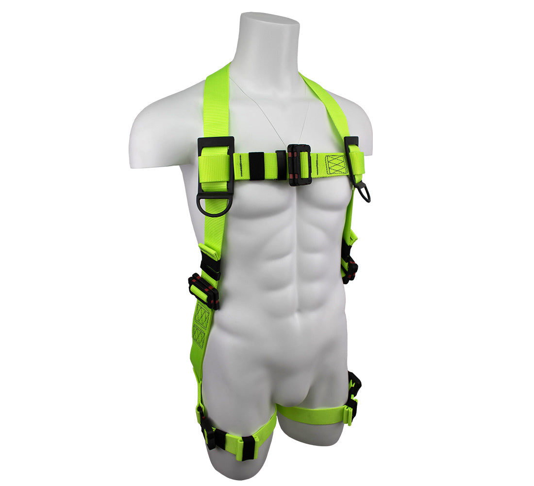 PRO+ Arc-Flash QC Harness w/ soft loop back D-ring SW77225-UT-2QC-SL